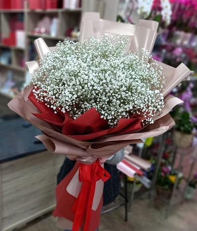 Букет цветов из: Гипсофила в Новодрожжино